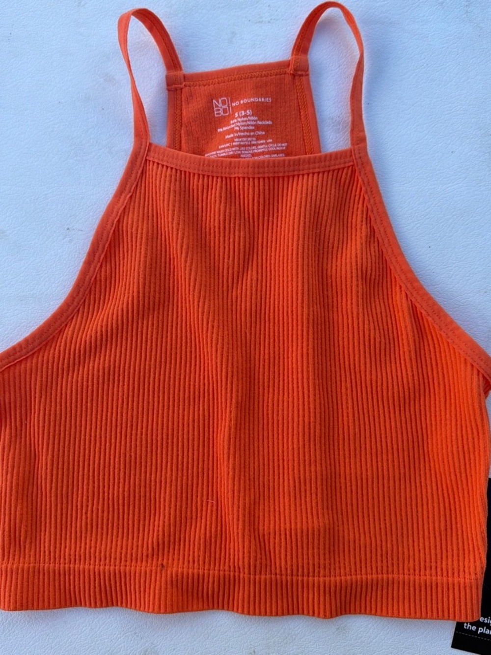 Orange Crop Tank